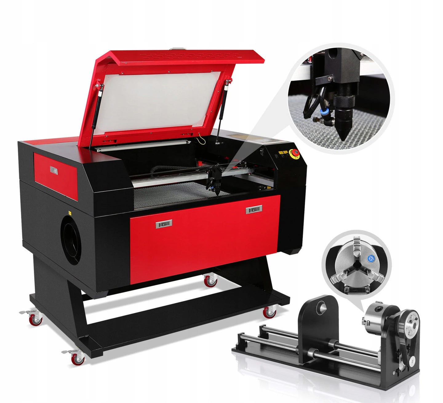 Ploter Laserowy CO2 80W 70x50 DSP