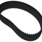 Pasek zębaty pętla MXL do napędu osi Y plotera laserowego obwód 25cm szer.8mm