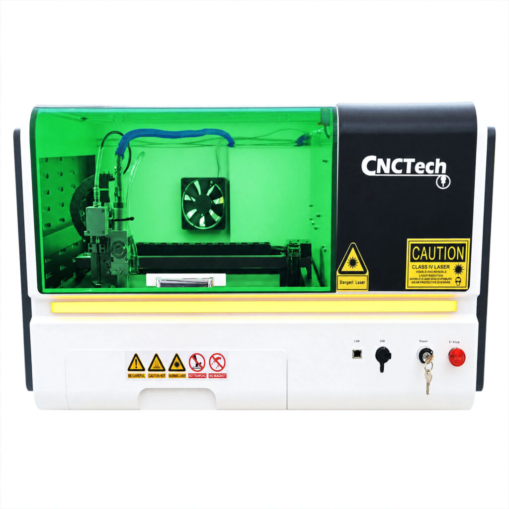 Wycinarka laserowa FIBER 800 W 30 x 28 cm ze stołem przelotowym